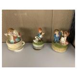 3 MUSIC BOXES
