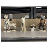 HAT PIN HOLDER, BOY WITH DONKEY, GOEBEL BOY