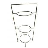 3 TIER METAL PLATE HOLDER OR PLANTER