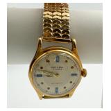 RELLIAC 17 JEWEL WATCH - RUNS AND STOPS WOUND