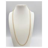 14K GOLD - 20" CHAIN - 4.3 GRAMS