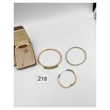 VINTAGE VAN DELL SCREW BACK EARRINGS 1/20 12K