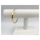 14K GOLD TWISTED DESIGN BRACELET 7.3 GRAMS