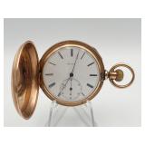 LUZERNE WATCH CO HUMBOLDT POCKET WATCH W/ SECOND