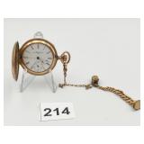 ELGIN POCKET WATCH W/ SECOND HAND - DOES RUN 1