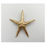 14K STARFISH PENDANT 7.9 GRAMS