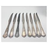 STERLING TIFFANY AND COMPANY FRUIT KNIVES SET OF
