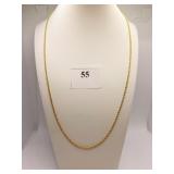10K GOLD 20" NECKLACE 4.3 GRAMS