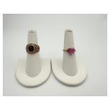 10 CARAT RINGS INCLUDING 1981 ALIQUIPPA HIGH