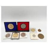 GENERAL DANIEL MORGAN PEWTER MEDAL, 1822