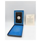 1884 CARSON CITY UNCIRCULATED SILVER DOLLAR WITH