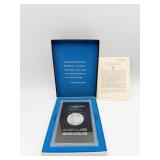 1882 UNCIRCULATED SILVER DOLLAR WITH CERTIFICATE