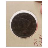 1841 LARGE CENT