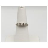 DIAMOND RING 14K - 18K YELLOW AND WHITE GOLD W/ 3