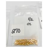 1/2 OZ SHOT 9999 GOLD