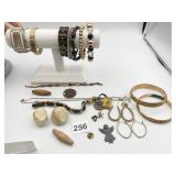 RUMORS QUARTZ WATCH, BANGLE BRACELETS, KNOBS,