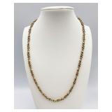 14K GOLD - 18" L NECKLACE - 29 GRAMS