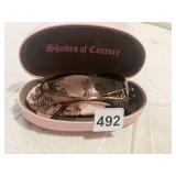 JUICY COUTURE SUNGLASSES IN HARD CASE WITH