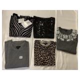 GROUP OF LADIES TOPS SZ L/XL