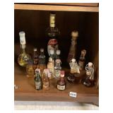 ALCOHOL MINIS INCLUDING AMARETTO, VODKA, GRAND