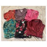 LADIES PAJAMA SETS, TOP AND PANTS IN EACH SET,