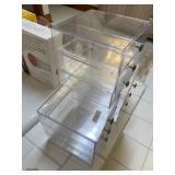 3 SMALL 3 DRAWER PLASTIC ORGANIZERS