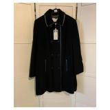 NWT WINDSMOOR CASHMERE BLEND LONG BLACK WOMENï¿½S