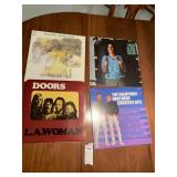 THE DOORS LA WOMAN VINYL RECORD, PETER NERO, MUD