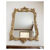GOLD DECORATOR BEVELED MIRROR - MELODY DESIGNER