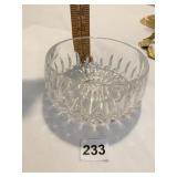ROUND CRYSTAL BOWL