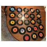 45 RECORDS INCLUDING SNOOPY AND THE RED BARON,