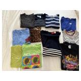 ASSORTED TOPS INCLUDING LIZ CLAIBORNE SZ L AND XL