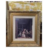 FRAMED AND MATTED PRINT LAS MENINAS BY VELAZQUES,