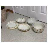 HALL SUPERIOR DINNERWARE SERVING PIECES INCLUDING