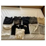 GROUP OF WOMENï¿½S TOPS, SZ L/XL