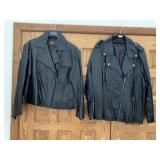 SIMPLY BEE SZ 20 FAUX LEATHER COAT AND IDEAL