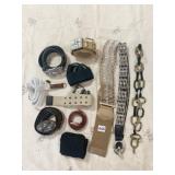 LADIES BELTS SOME LEATHER SOME WESTERN STYLE