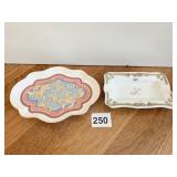 BERNARDAUD LIMOGE FRANCE MONOGRAMMED L ASHTRAY 5