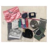 ASSORTED TRAVEL SUPPLIES INCLUDING NEVER USED