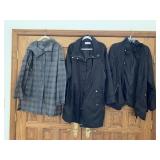 CALVIN KLEIN LONG BLACK WOMENï¿½S COAT, FRENCH