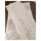 WHITE LACE CAFï¿½ CURTAINS, MIDDLE PANEL 68