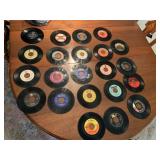 45 RECORDS INCLUDING THE MIRACLES, THE NIGHTCAPS