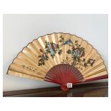 HAND PAINTED FOLDING FAN
