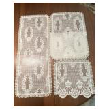 ASSORTED LACE TABLE RUNNERS
