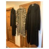 WOMANï¿½S LONG LEOPARD PRINT CARDIGAN SWEATER,