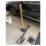 8X8 TAMPER AND COAL SHOVEL