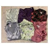 ASSORTED BRANDS OF LADIES SATIN PAJAMA SETS, TOP
