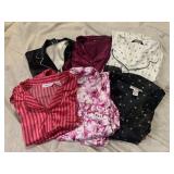 LADIES PAJAMA SETS, TOP AND PANTS IN EACH SET,