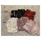 LADIES PAJAMA SETS, PANTS AND A TOP IN EACH SET,