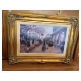 STREET SCENE SIGNED C. KIEFFER PROFESSIONALLY
